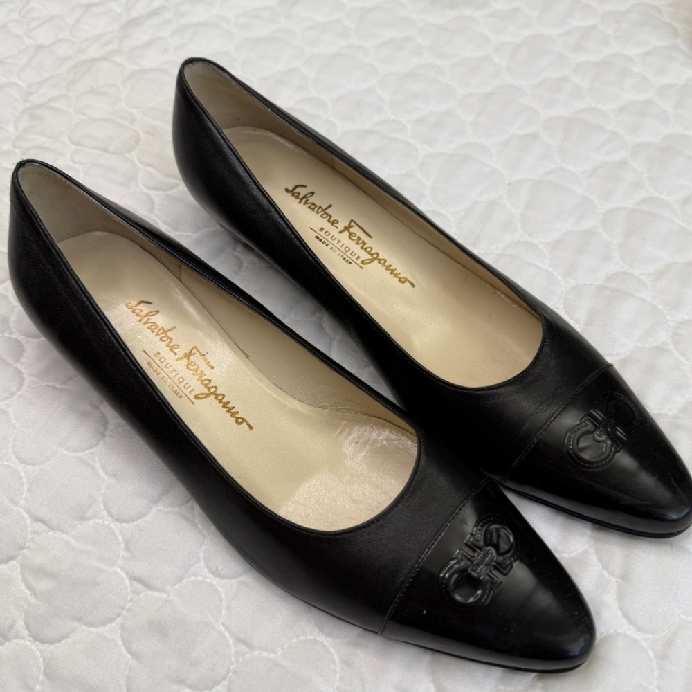 Salvatore Ferragamo Black Women's Shoes